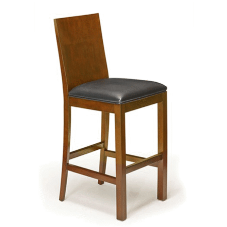 Heritage Wood Back Barstool - Set of 2
